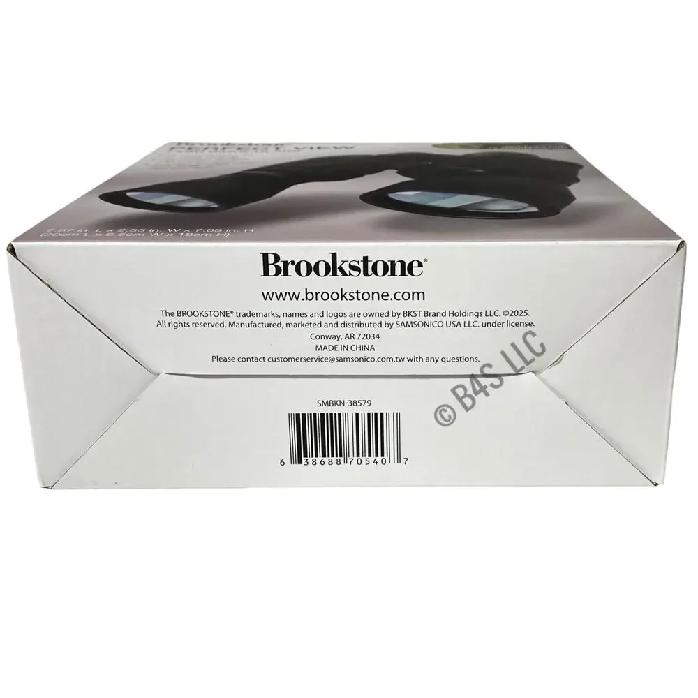 Brookstone Perfect View 7x50 Binoculars w/ Case Strap Cloth